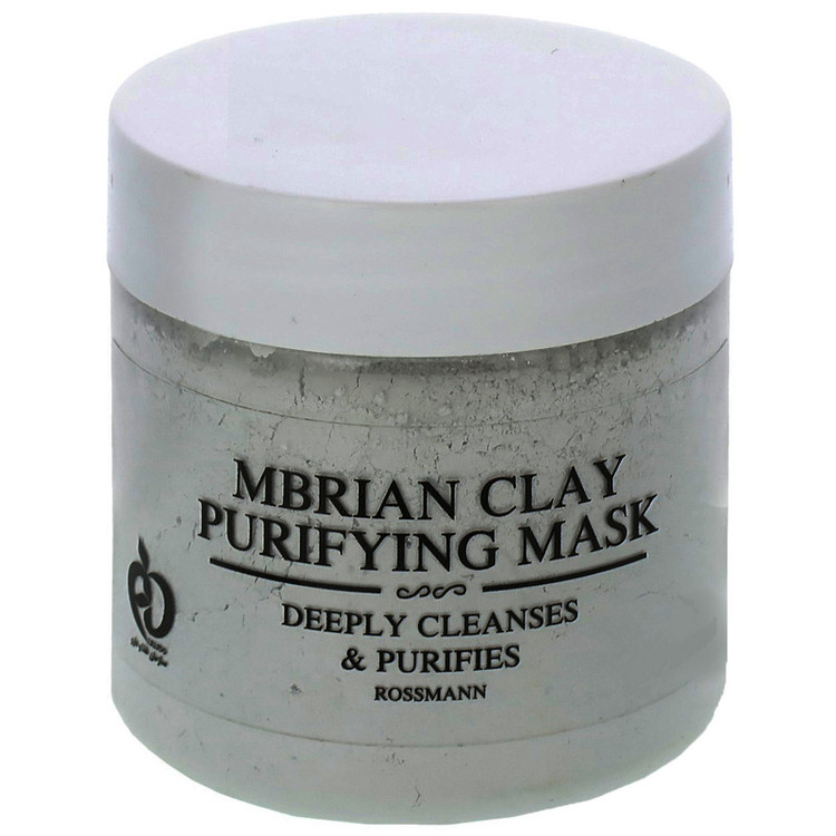 ماسک صورت و بدن پودری مابرین مدل خاک رس حجم 230 میلیلیتر بدون پارابن تنظیمکننده چربی مناسب انواع پوست و استفاده خانمها و آقایان
