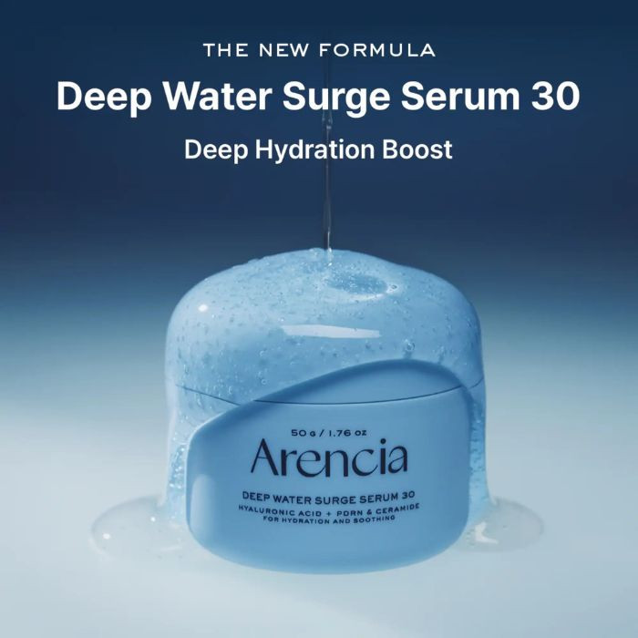ماسک ژلی صورت آرنچیا مدل Deep Water Surge مناسب برای پوست خشک و حساس حجم 50 میلی لیتر