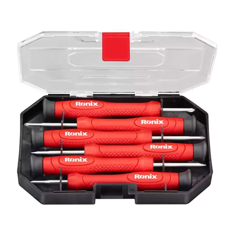 پیچ گوشتی ساعتی رونیکس مدل RH-2712 مجموعه 6 عددی