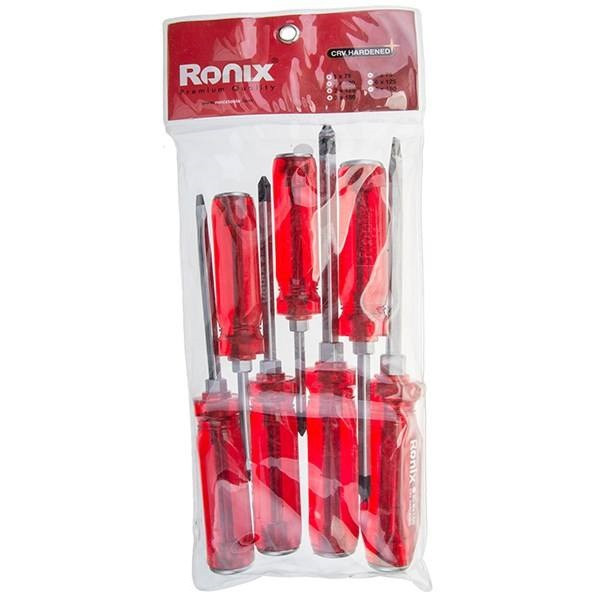 مجموعه 7 عددی پیچ گوشتی رونیکس کد RH-2906