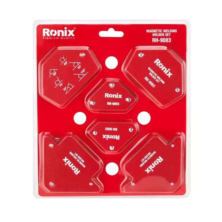 گونیا جوشکاری رونیکس مدل RH-9083 مجموعه 6 عددی